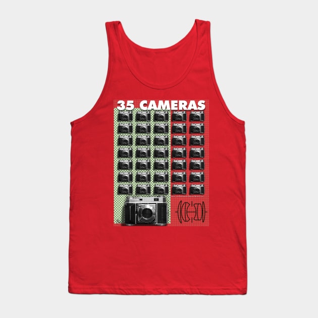 35 Cameras - Kodak Retina IIa Tank Top by denniswilliamgaylor